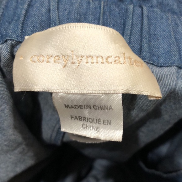 Anthropologie Corey Lynn Calter Off Shoulder Tunic Dress, Size Large - Picture 4 of 7